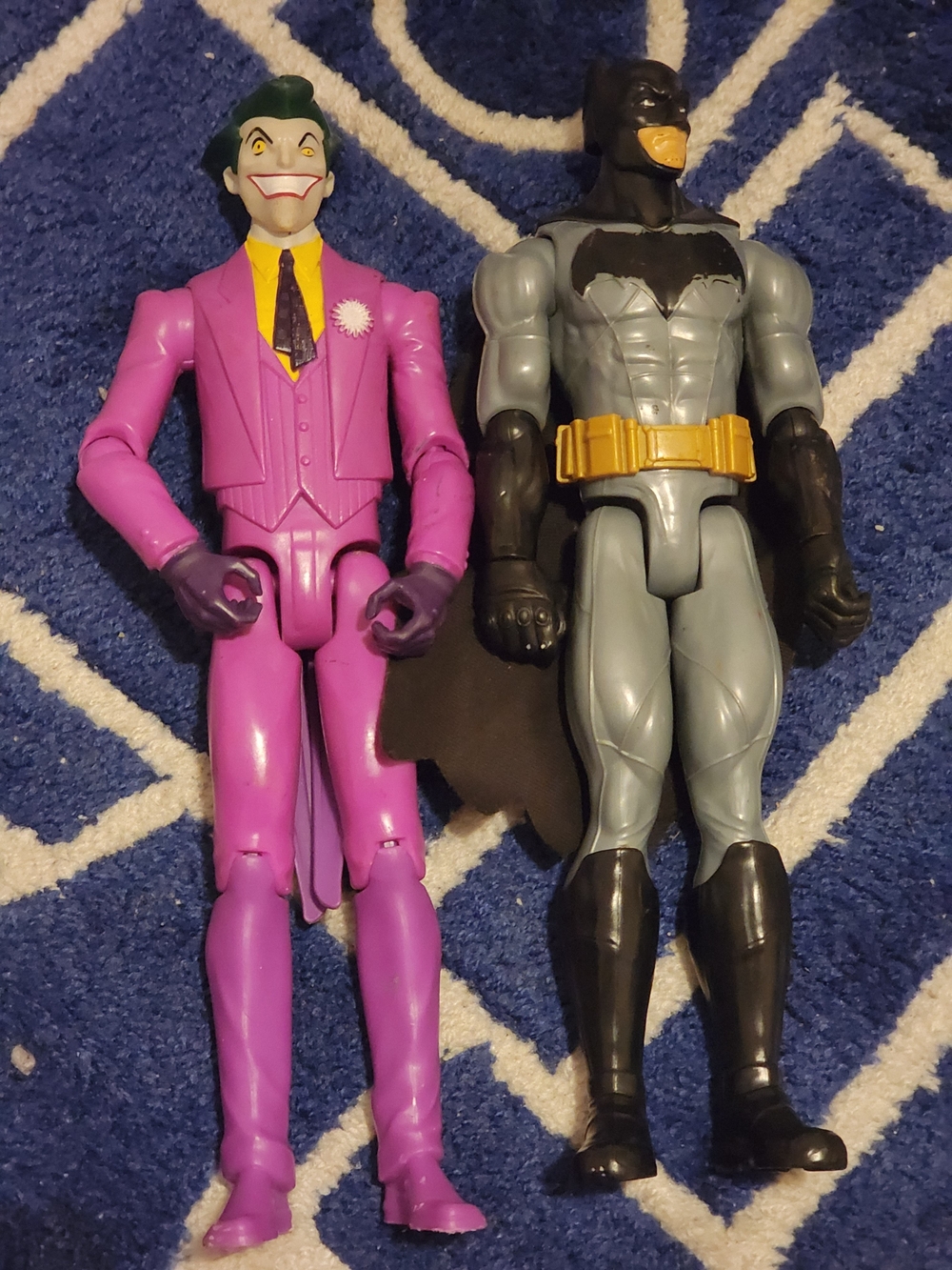 DC Comics 12" Action Figures – Batman & Joker (Pre-Owned)